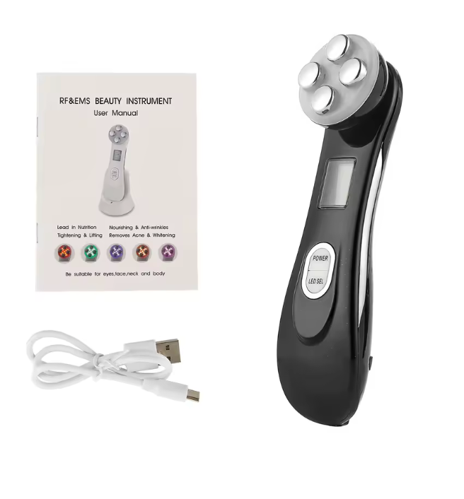 LED-Photonen-Gesichtsmassagegerät – Hautstraffungsstab