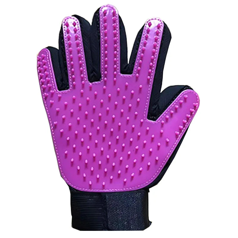 Velour Upgraded Pet Grooming Glove — Less Fur, Happier Pet