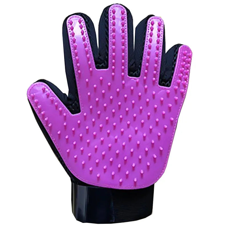 Velour Upgraded Pet Grooming Glove — Less Fur, Happier Pet