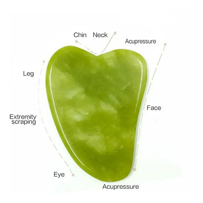 Jade Roller & Gua Sha Set – Gesichtslifting-Massagegerät