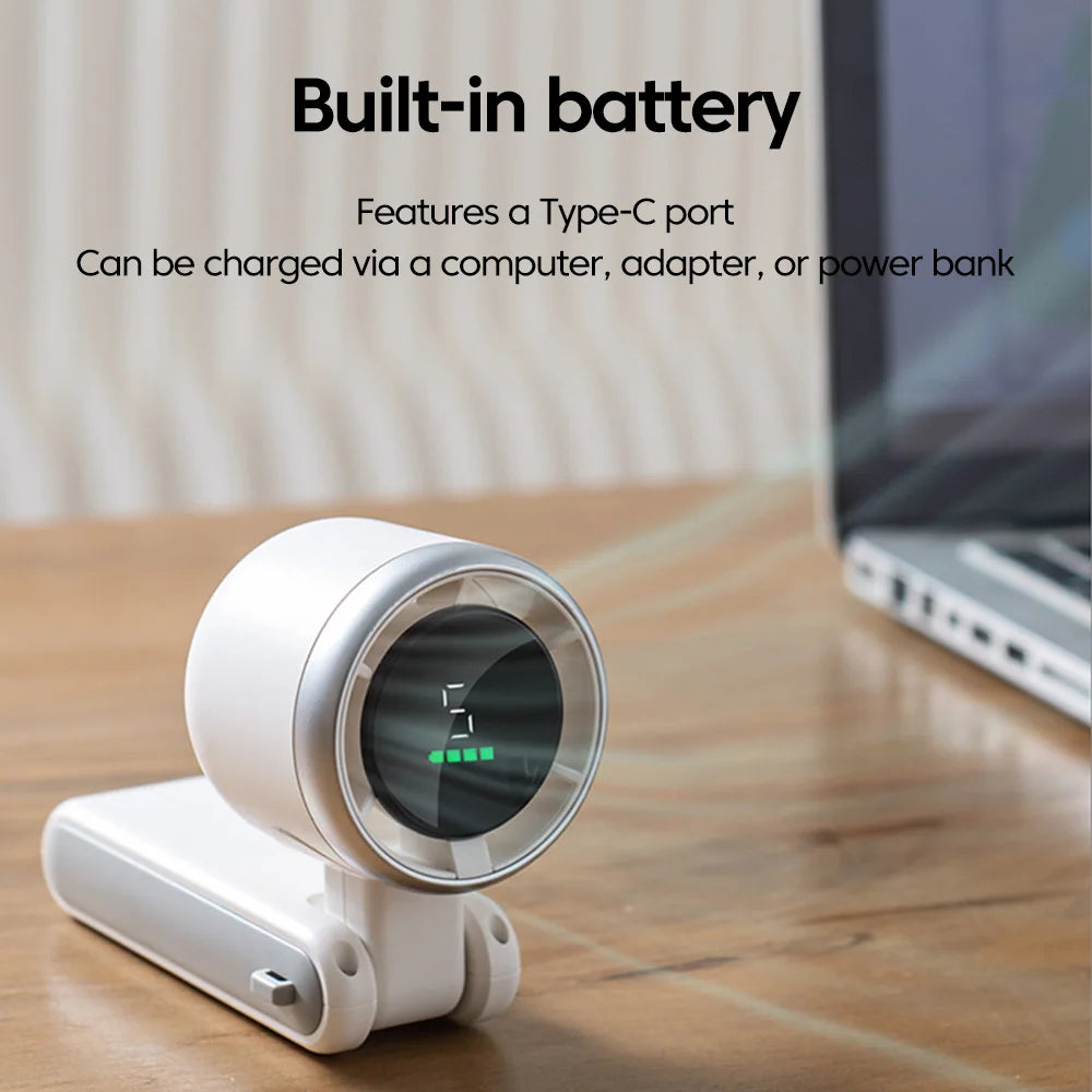 TurboBreeze™ Pro — Handheld Cooling Fan
