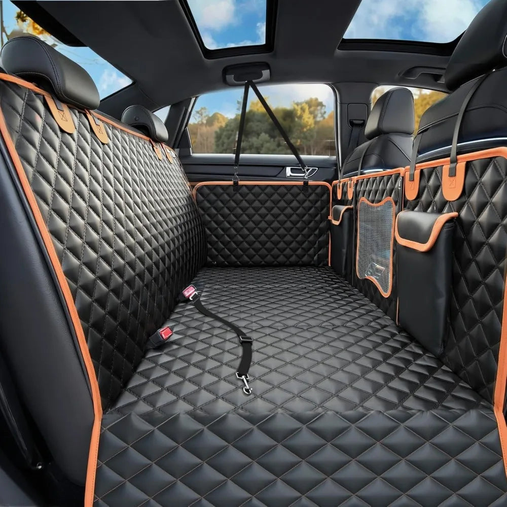 Hard Bottom Dog Back Seat Extender for Cars & SUVs – Velour GuardSeat™