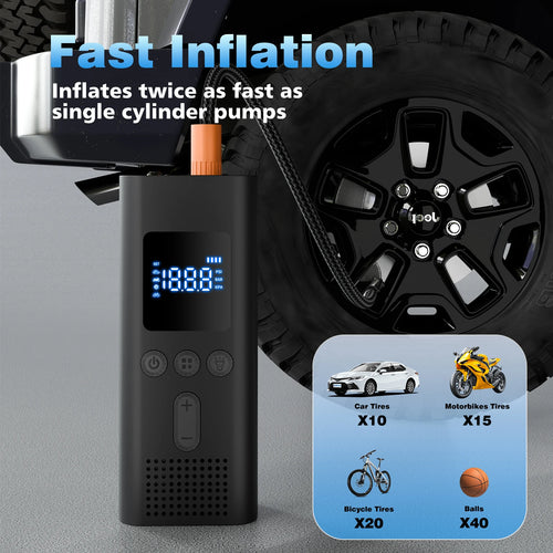 AirGuard Pro™ — Cordless Tire Inflator