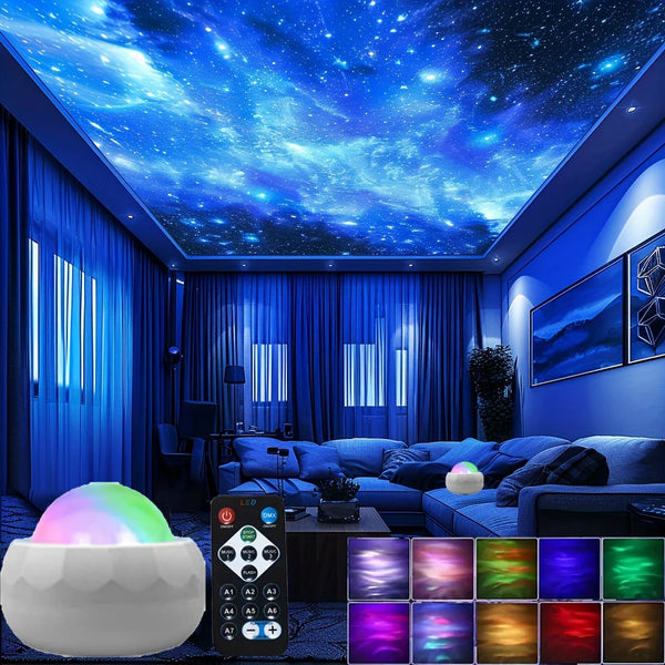 Velour Projector Pro™ — Upgraded Galaxy & Northern Lights Light