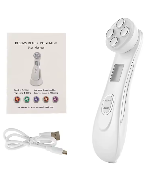 LED-Photonen-Gesichtsmassagegerät – Hautstraffungsstab