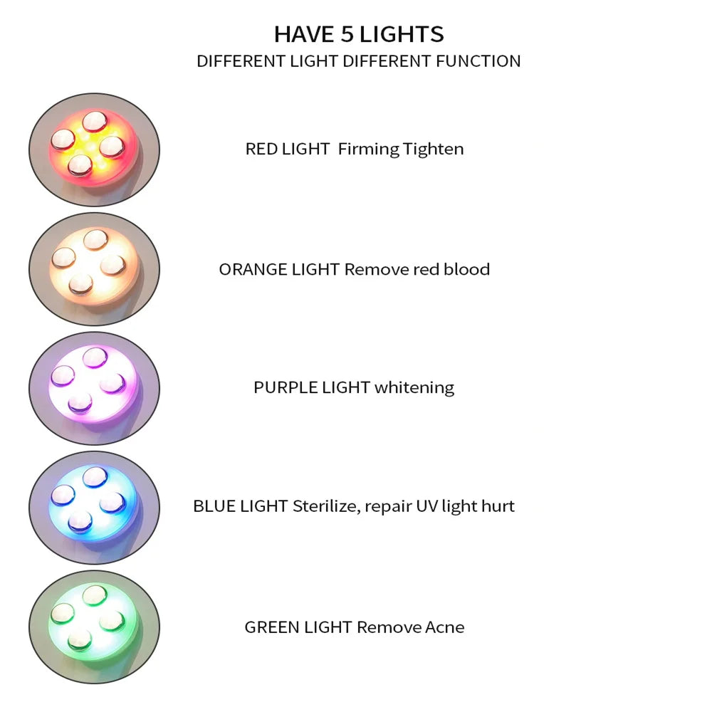 LED Photon Face Massager – Skin Lifting Wand
