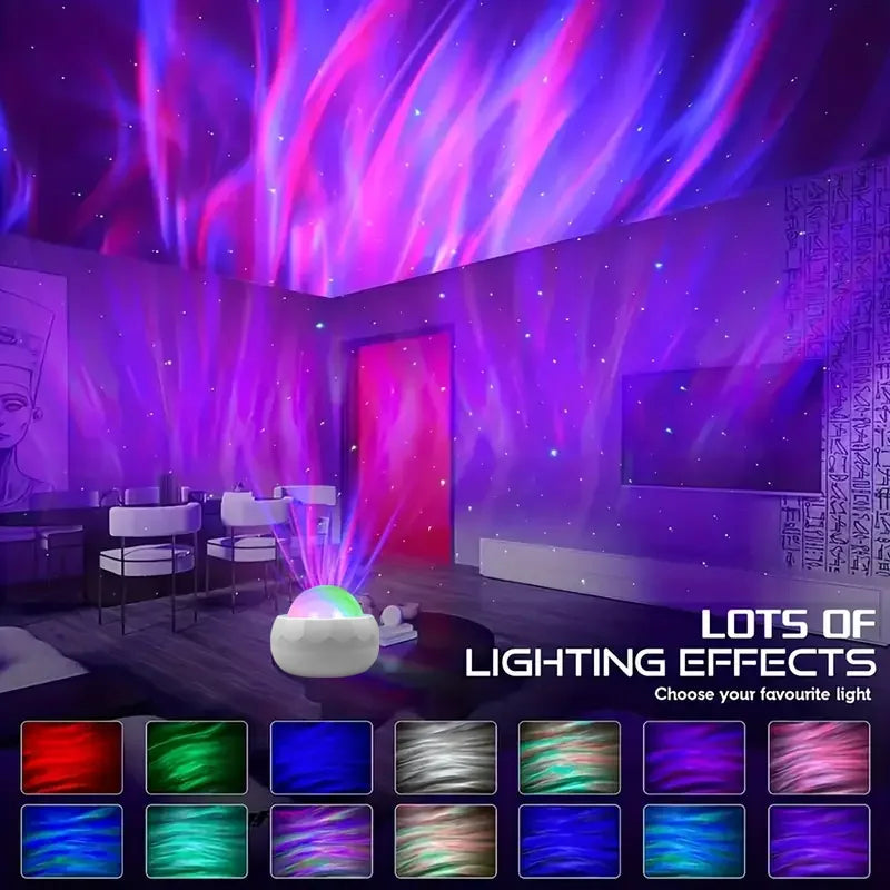 Velour Projector Pro™ — Upgraded Galaxy & Northern Lights Light
